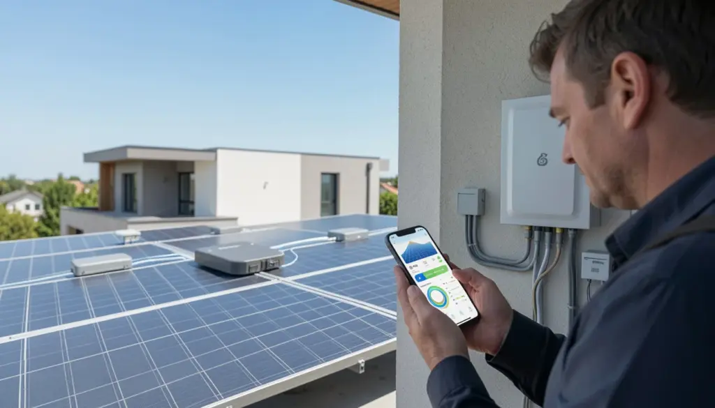 HMS Photovoltaik Explained: Systems, Benefits & Installation Smart HMS photovoltaic solar system with microinverters and real-time energy monitoring on a modern home rooftop